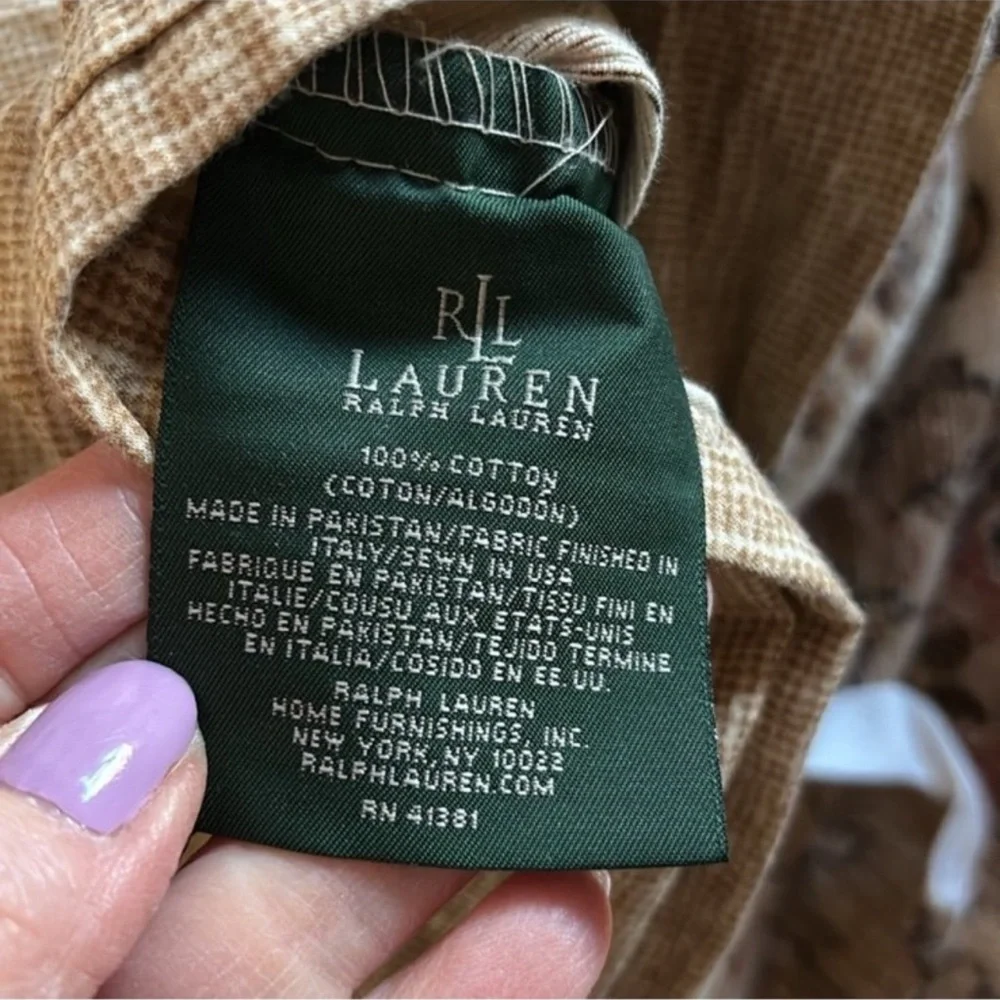 Lauren by Ralph Lauren Northern Cape Foulard Queen Duvet Cover